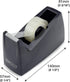 Small Tape Dispenser - RAPESCO 300 Core Black | ROPRPTD30BK